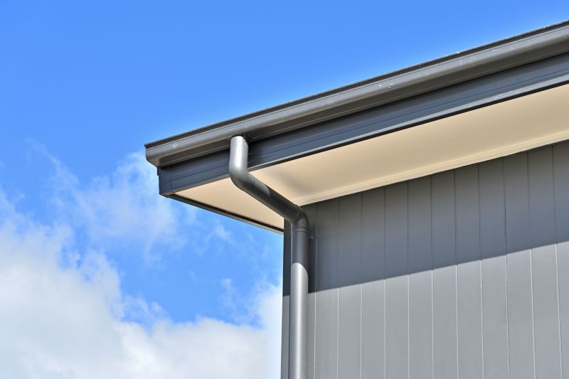 Commercial Building with Gutter Protection
